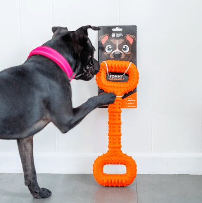 Happy Staffy Co. The Tommy Tug Handle Dog Tug Toy