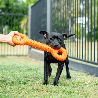 Happy Staffy Co. The Tommy Tug Handle Dog Tug Toy