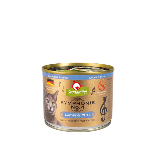 GranataPet Symphonie - No. 4 Salmon & Turkey Wet Cat Food