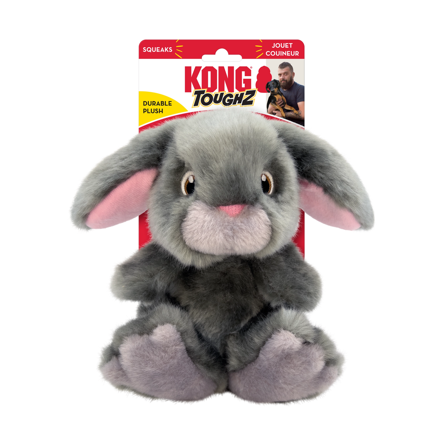 Kong Toughz Bunny Medium Dog Toy