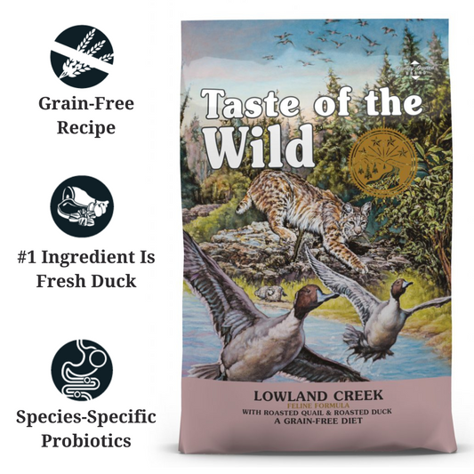 Taste of the Wild Lowland Creek Feline Cat Dry Food