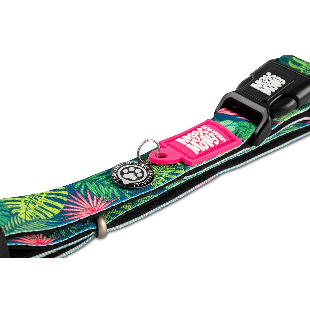 MAX & MOLLY GOTCHA! Smart ID Dog Collar - TROPICAL