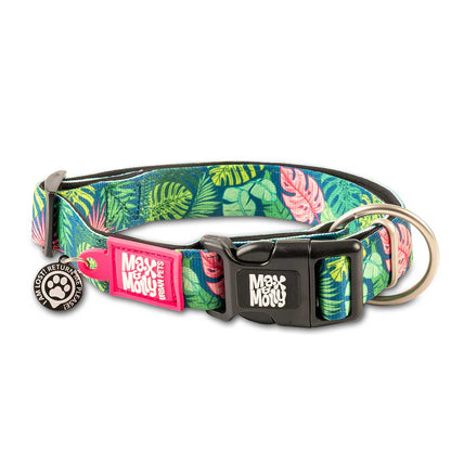 MAX & MOLLY GOTCHA! Smart ID Dog Collar - TROPICAL