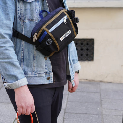 iCandor Urban Explorer Dog Walking Bag - Woody Black