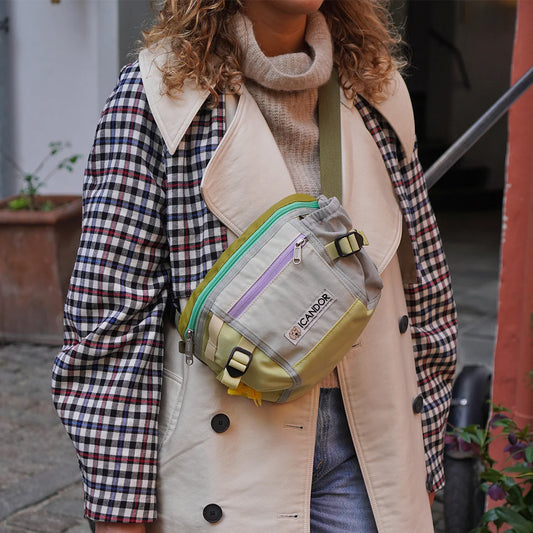 iCandor Urban Explorer Dog Walking Bag- Lime Yellow