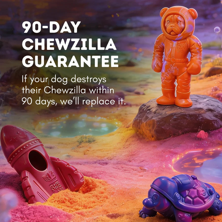 Happy Staffy Co. Chewzilla® Galactic Quest Collection Dog Chew Toys