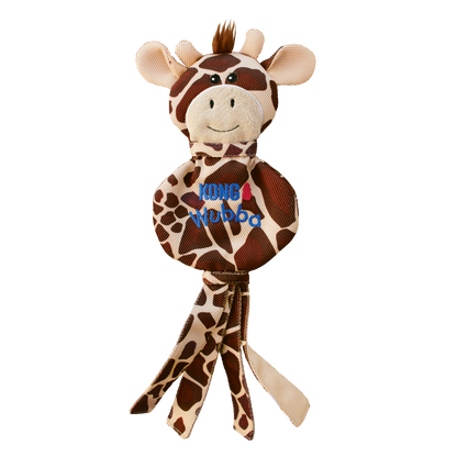 KONG WUBBA NOSTUFF Giraffe Dog Toy