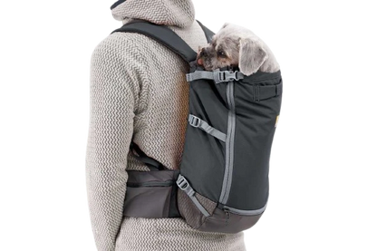 RUFFWEAR Hitch Hiker Dog Backpack Carrier Basalt Gray