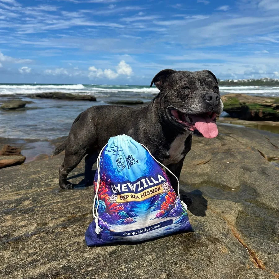 Happy Staffy Co. Chewzilla® Deep Sea Mission Dog Chew Toys