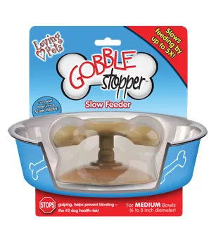 LOVING PETS GOBBLE STOPPER MEDIUM (SLOW FEEDER)