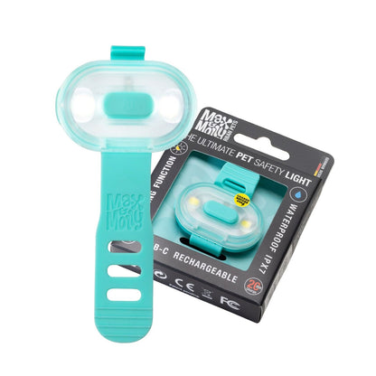 MAX & MOLLY MATRIX 2.0 ULTRA LED SAFETY LIGHT - Light Turquoise