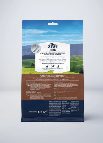 Ziwi Peak Air Dried Dog Food Beef Recipe