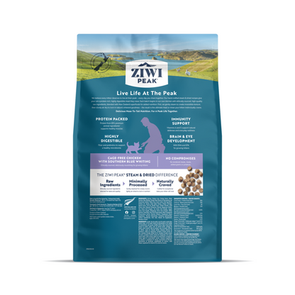 ZIWI Steam & Dried Chicken & Southern Blue Whiting Kitten Dry Food