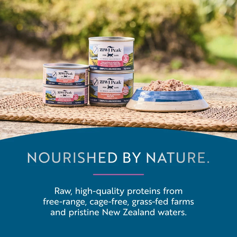 (NEW!!!) Ziwi Peak Salmon & South Pacific Fish Cat Wet Food 85g