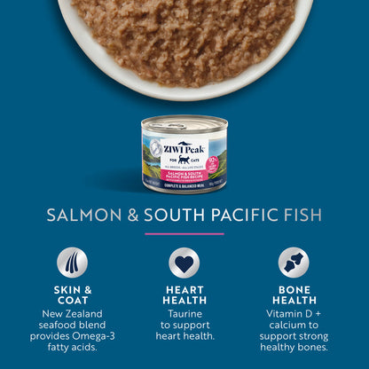 (NEW!!!) Ziwi Peak Salmon & South Pacific Fish Cat Wet Food 85g