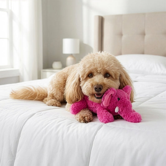 Kong COZIE ELMER ELEPHANT Dog Toy