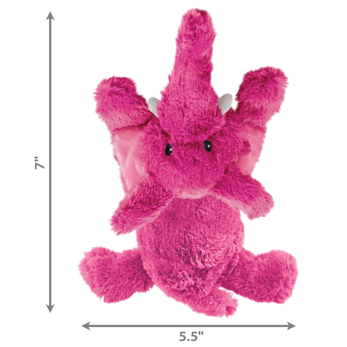 Kong COZIE ELMER ELEPHANT Dog Toy