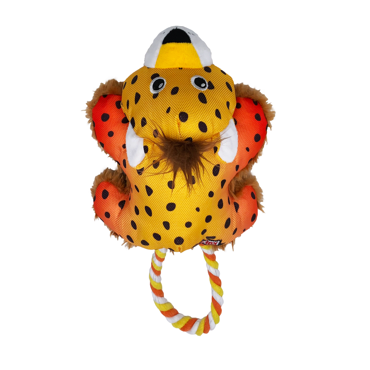 KONG COZIE TUGGZ CHEETAH Dog Toy  MED/LGE