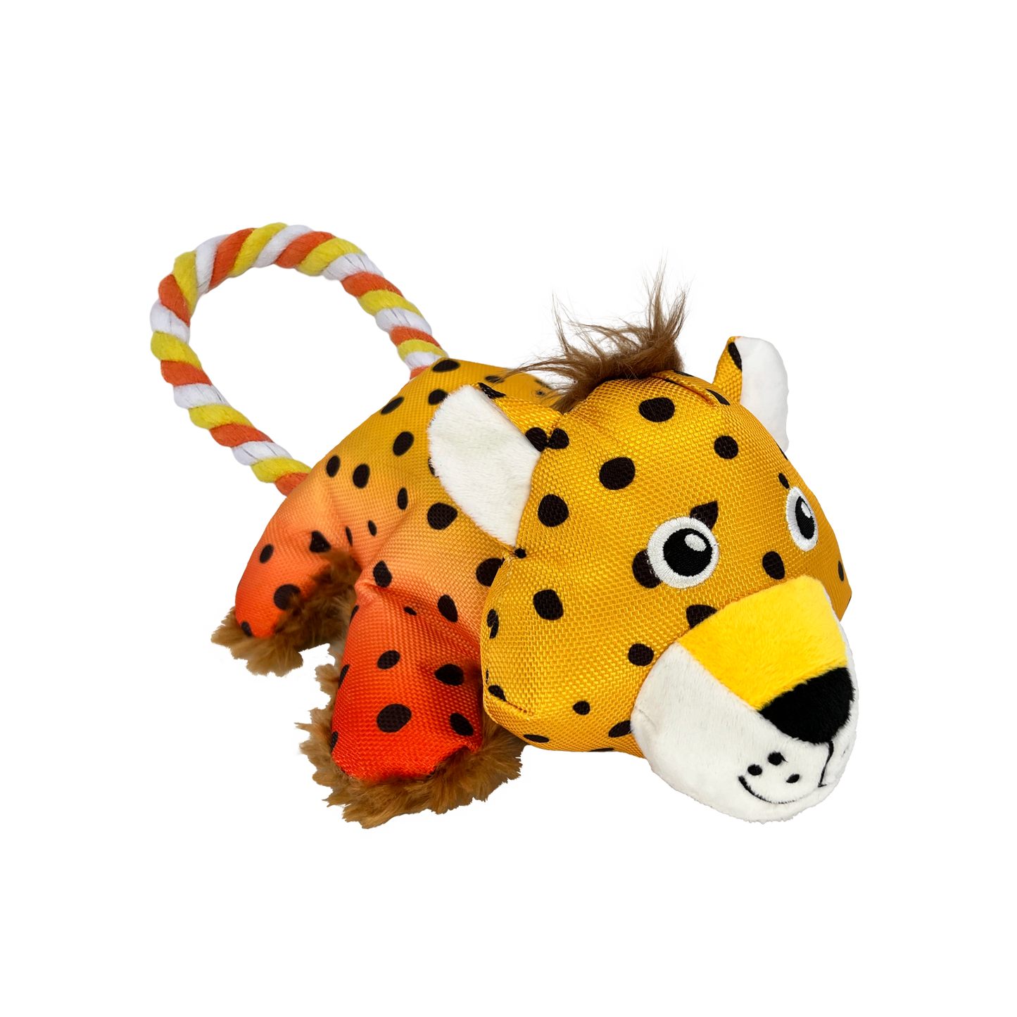 KONG COZIE TUGGZ CHEETAH Dog Toy  MED/LGE