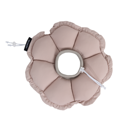 Flower Shaped Adjustable Pet Recovery Collar/Elizabeth Collar - Chestnut Pink