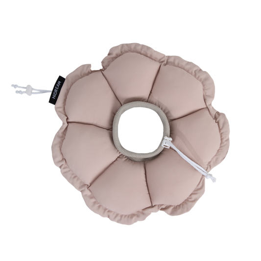Flower Shaped Adjustable Pet Recovery Collar/Elizabeth Collar - Chestnut Pink