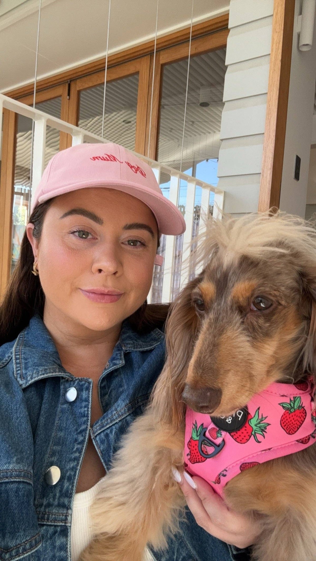 Pablo & Co. Boutique Pink Dog Mum Cap