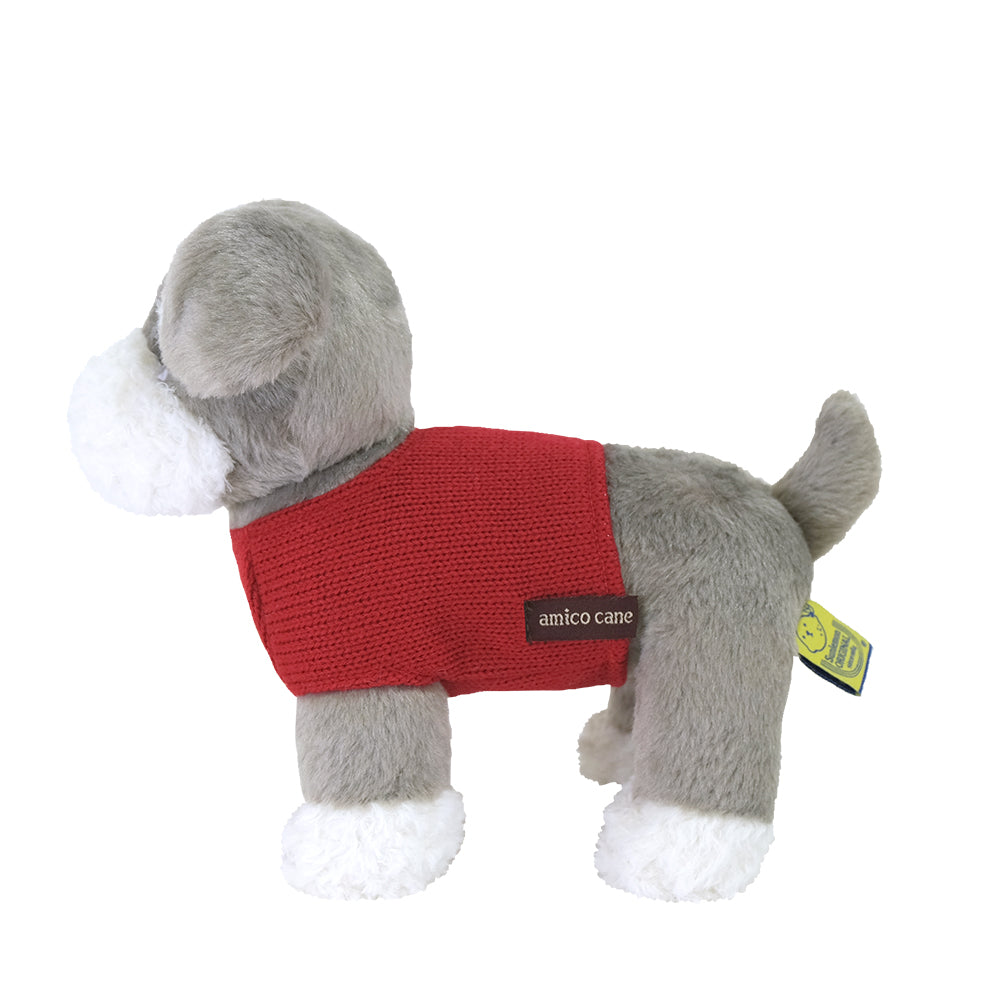 AMICO CANE STUFFED TOY M SCHNAUZER
