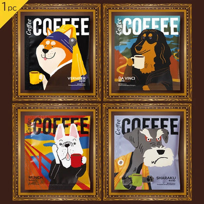 [Art Museum] Drip Coffee 1pc Dog Masterpiece