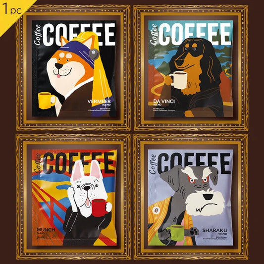 [Art Museum] Drip Coffee 1pc Dog Masterpiece