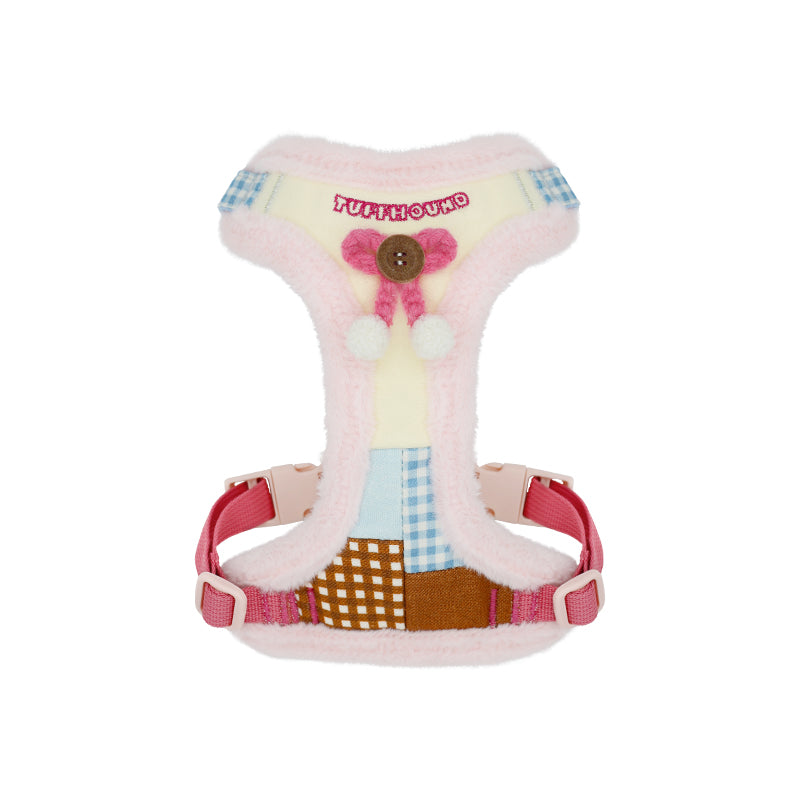 TUFFHOUND Holiday Bow Small Dog Harness