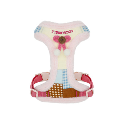 TUFFHOUND Holiday Bow Small Dog Harness