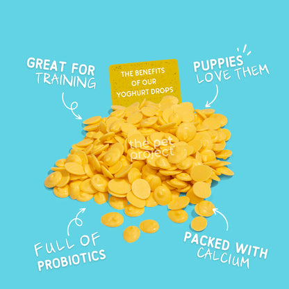THE PET PROJECT YOGHURT DROPS - BANANA 250G