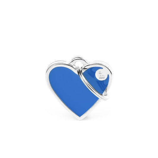My Family Basic Handmade Heart ID Tag