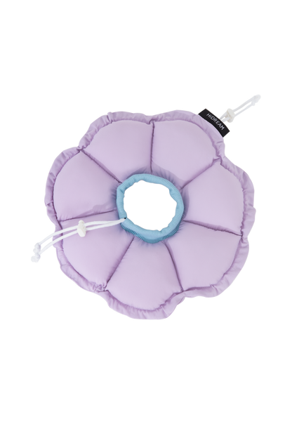 Flower Shaped Adjustable Pet Recovery Collar/Elizabeth Collar - Purple(Upgraded version)