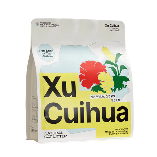 Cuihua Xu Plant Natural Cat Litter Unscented 2.5kg