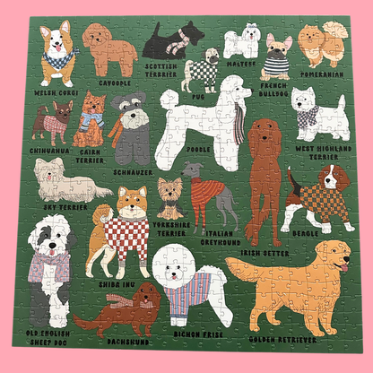 Dapper Dogs: 500 Piece Puzzle