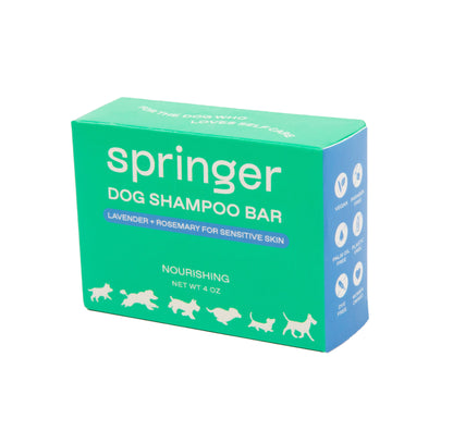 Springland Dog Shampoo Bar - Nourishing, Lavender + Rosemary