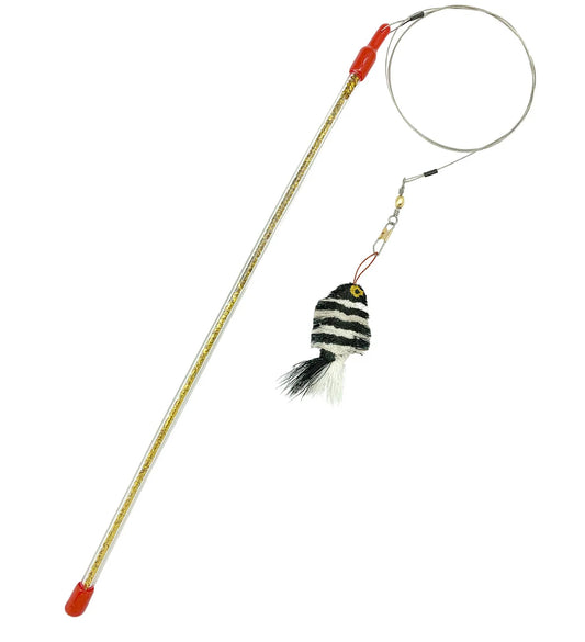 GO CAT CAT CATCHER ROD WITH REPLACEABLE DA FISH (Assorted)