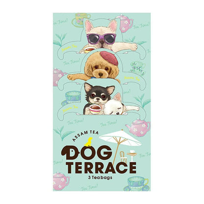 Cat Cafe Dog Terrace Tea Bags (3 Teabags)