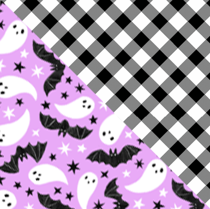 The Foggy Dog Spooky Season Reversible Dog Bandana