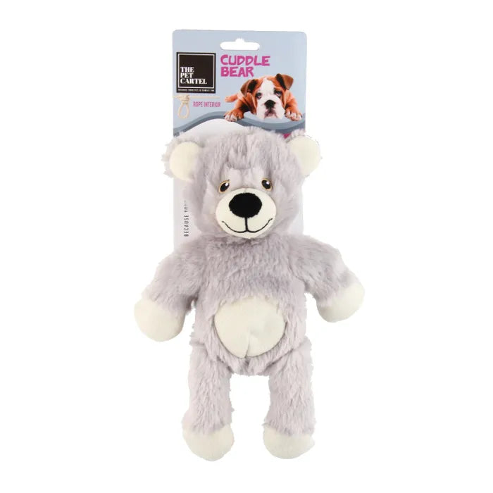 THE PET CARTEL ROPE CUDDLE BEAR Small