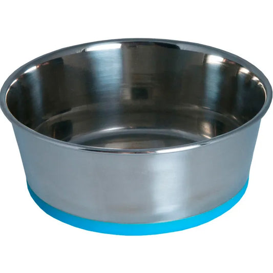 Rogz Slurp Stainless Steel Bowl Blue Sml