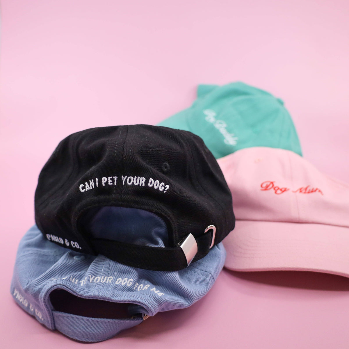 Pablo & Co. Boutique Pink Dog Mum Cap