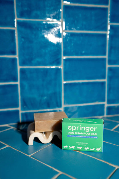 Springland Dog Shampoo Bar - Nourishing, Lavender + Rosemary