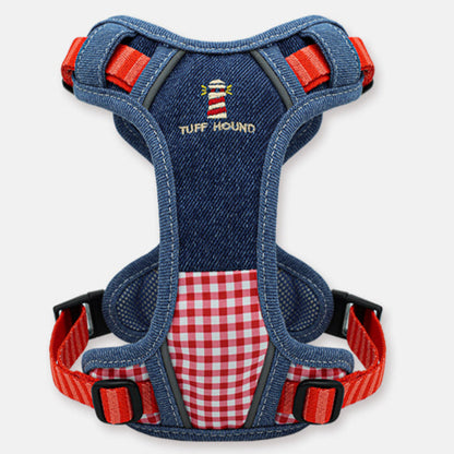 Nautical Explorer Dog Harness - Cowboy