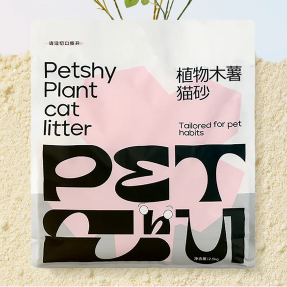 Petshy Plant Cassava Cat Litter