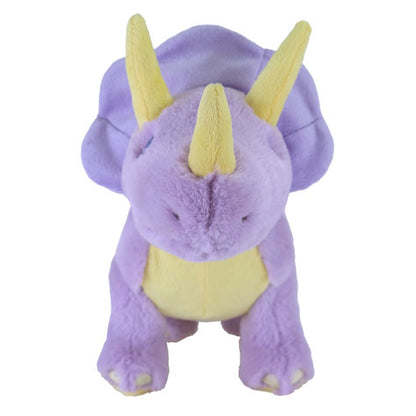 FLUFFIES RAINBOW STUFFED TOY M TRICERATOPS