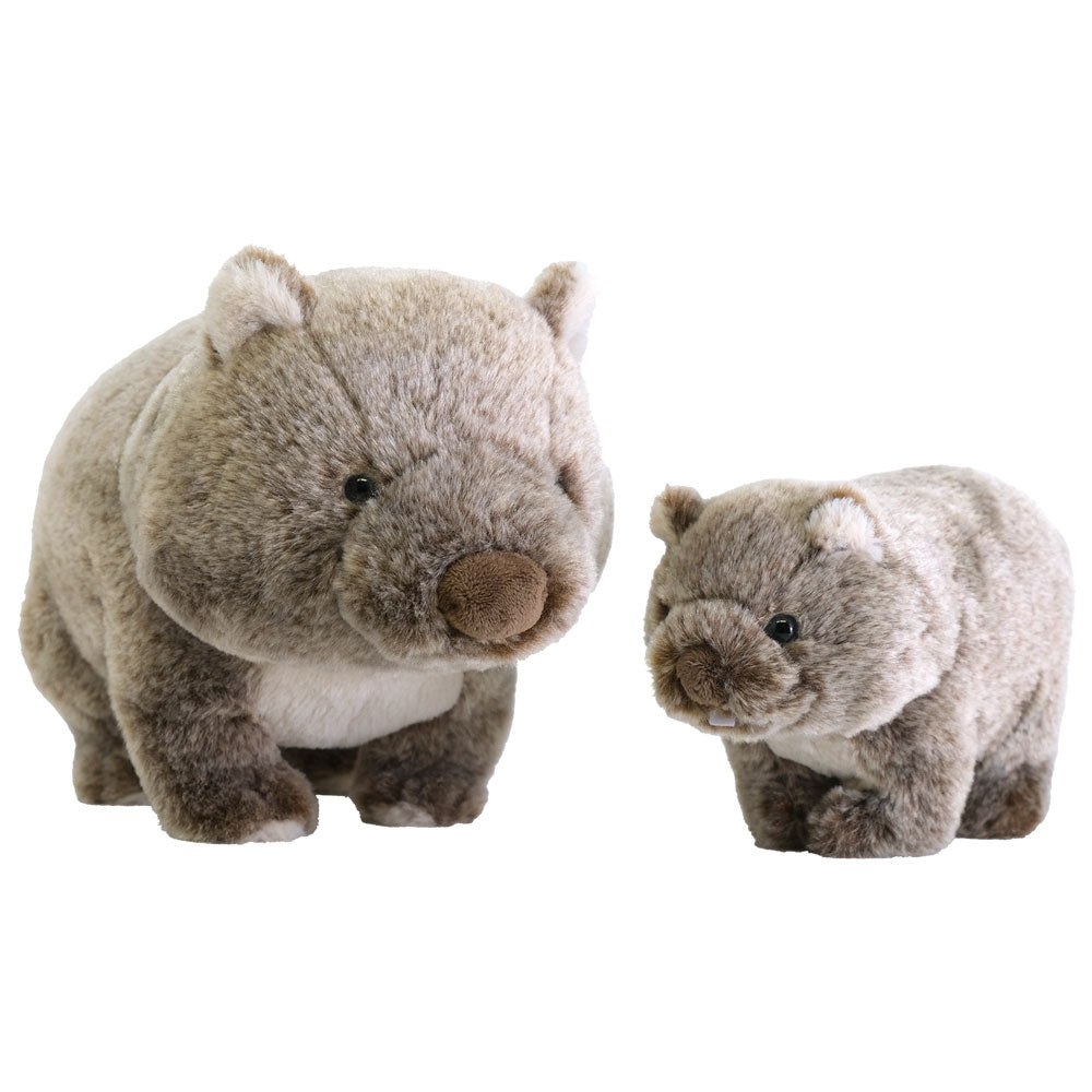 FLUFFIES STUFFED TOY M WOMBAT