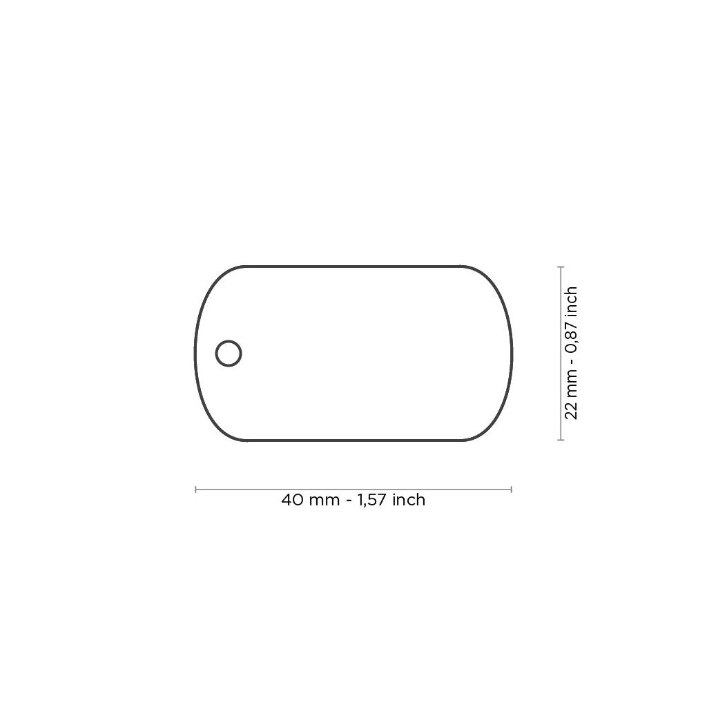 My Family Flag Australia ID Tag