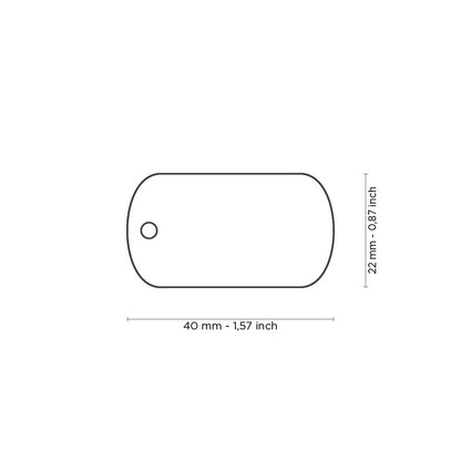 My Family Flag Australia ID Tag